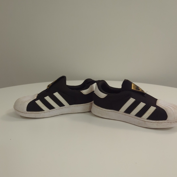 ADIDAS sz9 Black Superstar 360 Sneakers - Picture 3 of 7